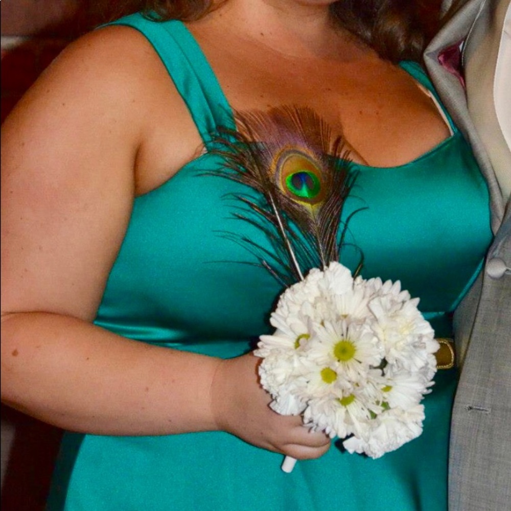 David’s Bridal Tea-Length Dress